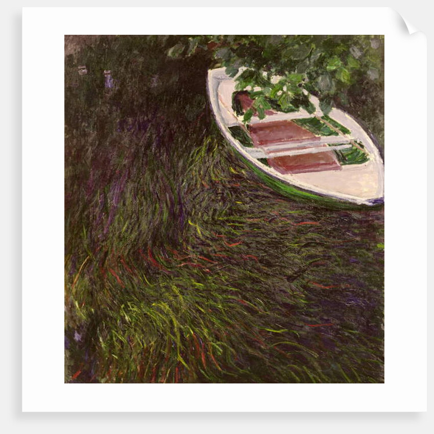 The Rowing Boat, c.1889-1890 by Claude Monet