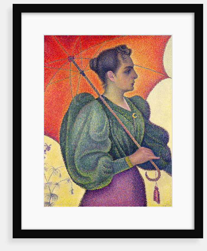 Woman with a Parasol, 1893 by Paul Signac