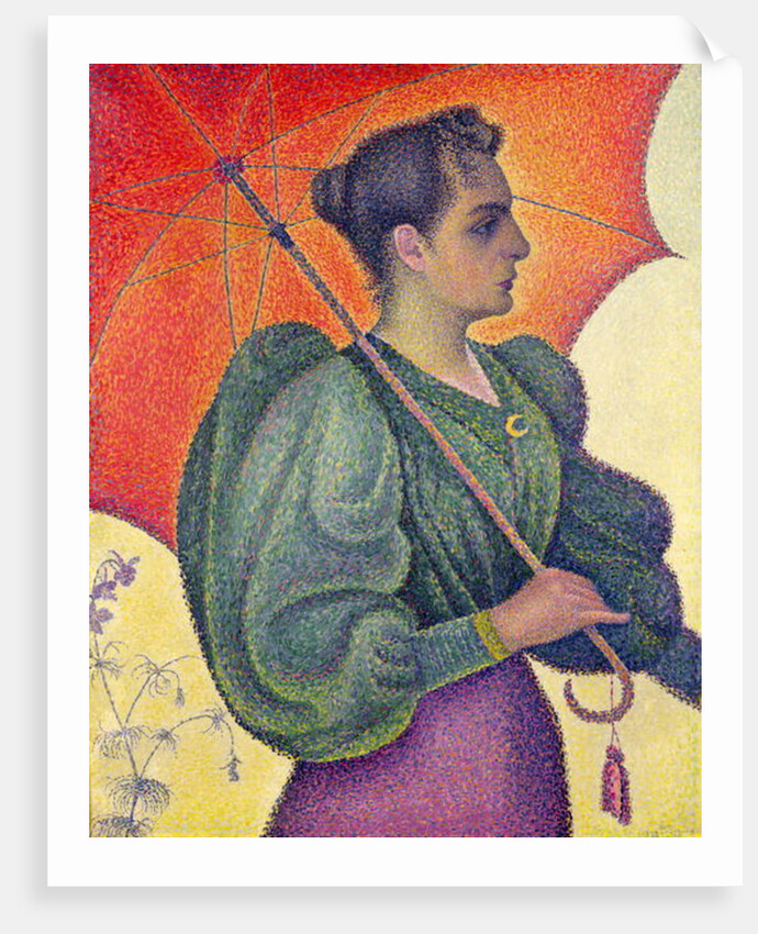 Woman with a Parasol, 1893 by Paul Signac