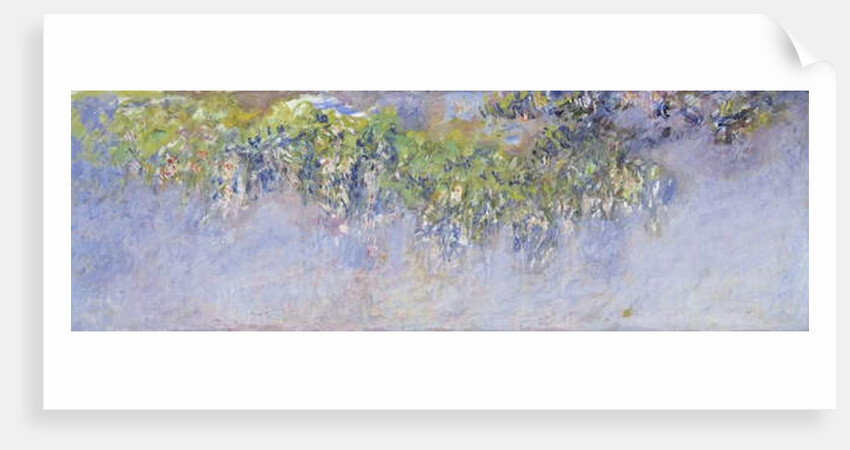 Wisteria, 1919-20 by Claude Monet