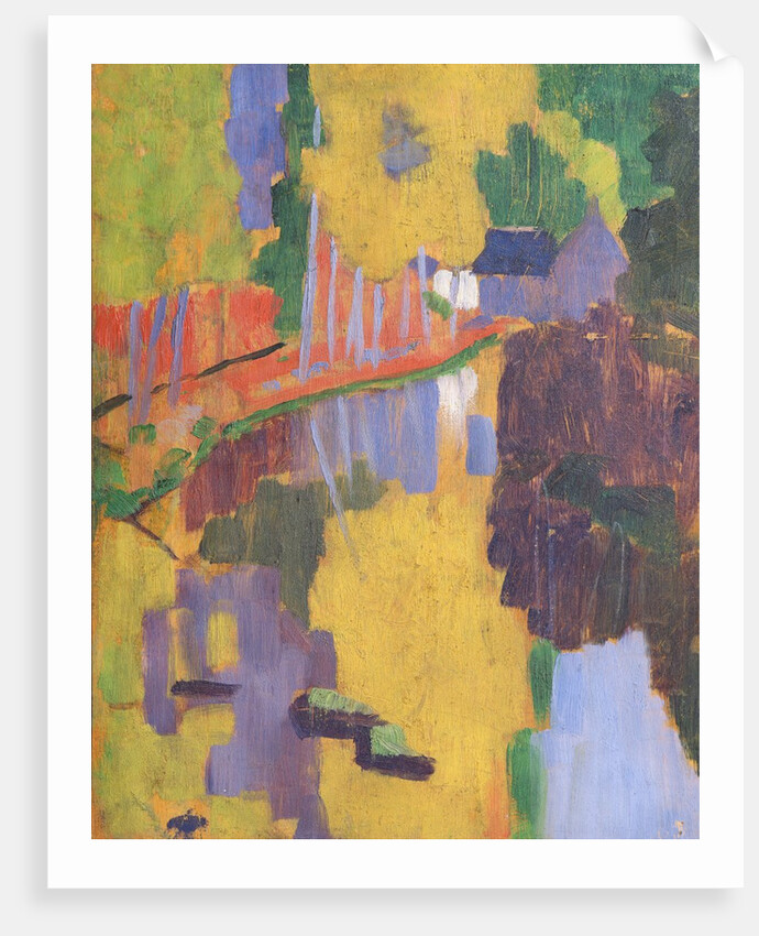 The Talisman, or The Swallow-hole in the Bois d'Amour, Pont-Aven, 1888 by Paul Serusier