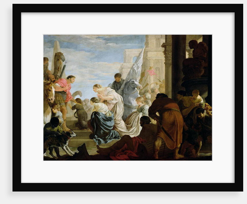The Meeting of Anthony and Cleopatra, c.1645 by Sebastien Bourdon