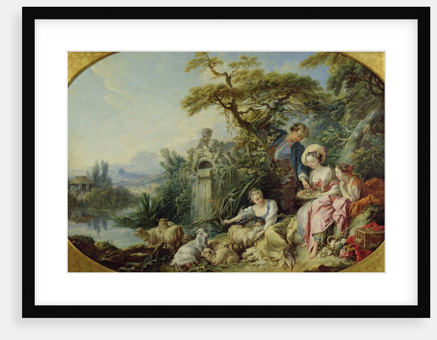 The Shepherd's Gift or, The Nest by Francois Boucher