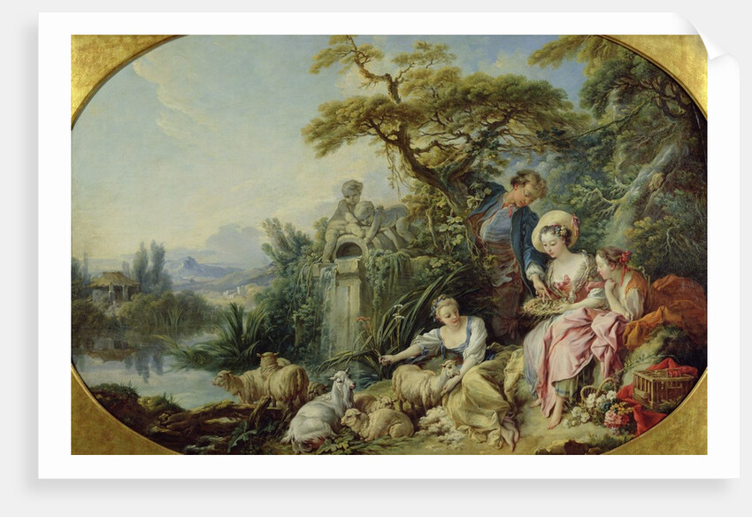 The Shepherd's Gift or, The Nest by Francois Boucher