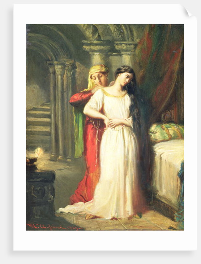 Desdemona Retiring to her Bed, 1849 by Theodore Chasseriau