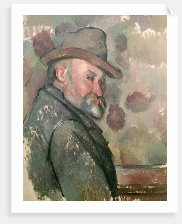 Self Portrait, 1890-94 by Paul Cezanne