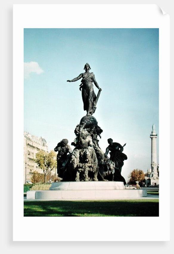 The Triumph of the Republic, 1879-99 by Aime Jules Dalou