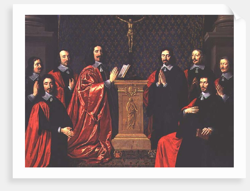 The Prevot des Marchands and the echevins of the city of Paris, 1648 by Philippe de Champaigne