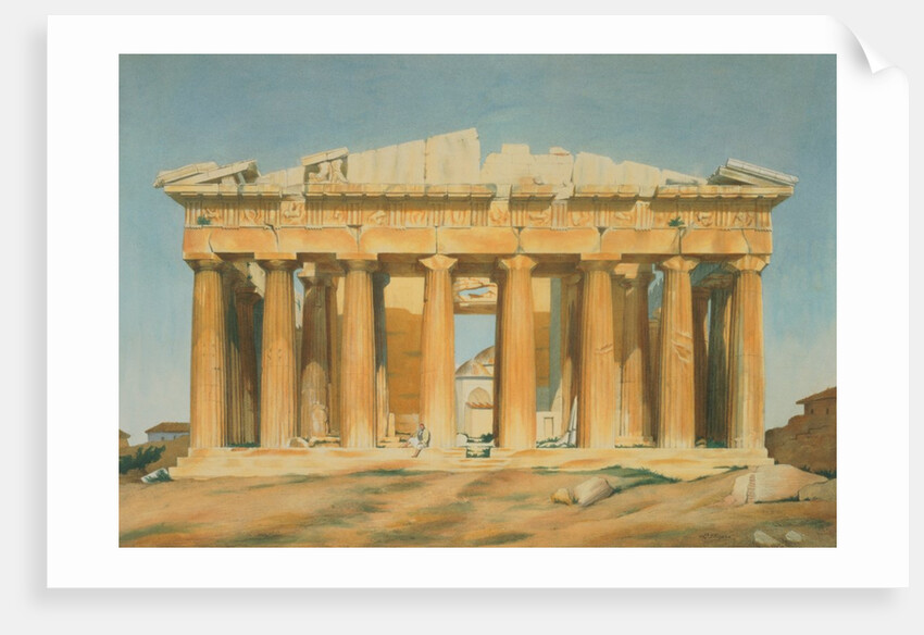 The Parthenon, Athens, 1810-37 by Louis Dupre