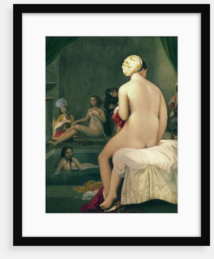 The Little Bather in the Harem, 1828 by Jean Auguste Dominique Ingres