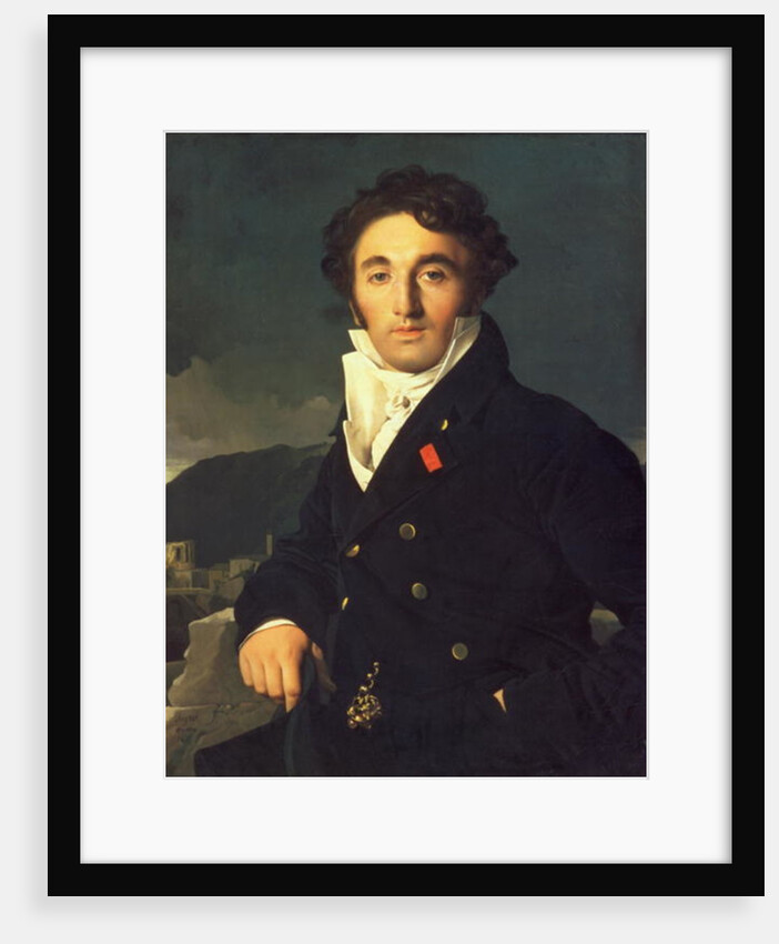 Portrait of Charles Cordier 1811 by Jean Auguste Dominique Ingres