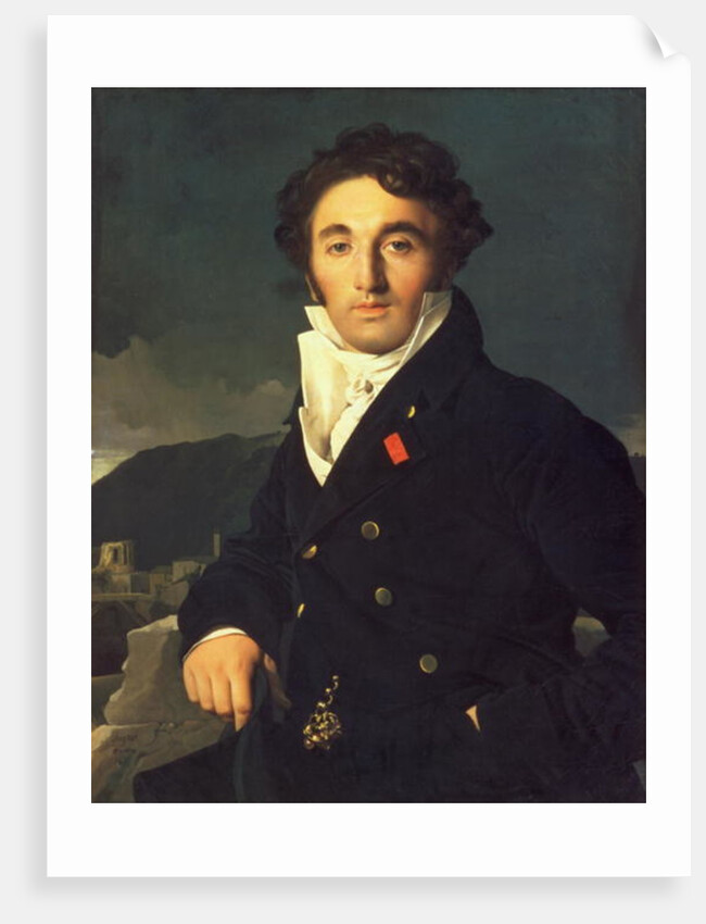 Portrait of Charles Cordier 1811 by Jean Auguste Dominique Ingres