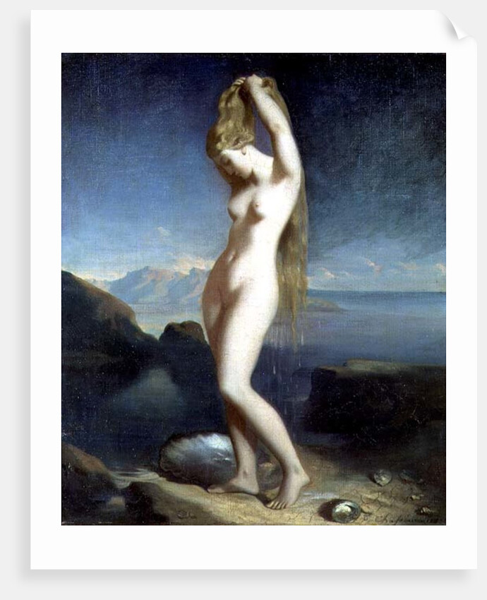 Venus Anadyomene, or Venus of the Sea, 1838 by Theodore Chasseriau