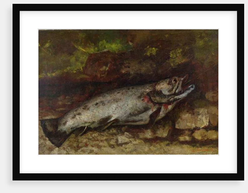 The Trout, 1873 by Gustave Courbet