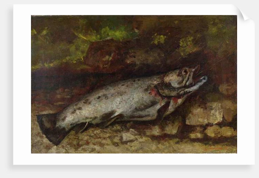 The Trout, 1873 by Gustave Courbet