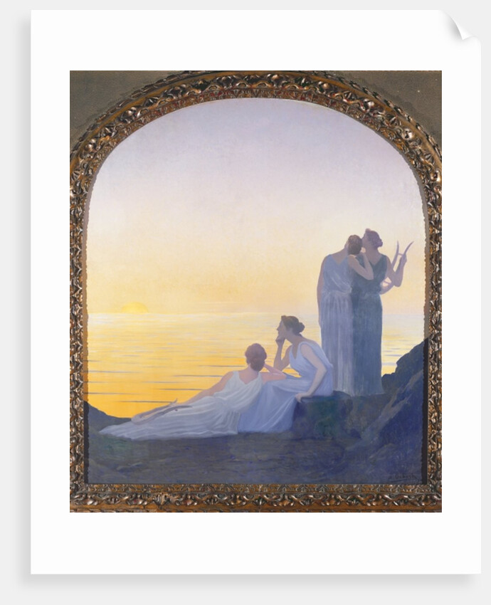 An Evening in Ancient Times, 1908 by Alphonse Osbert