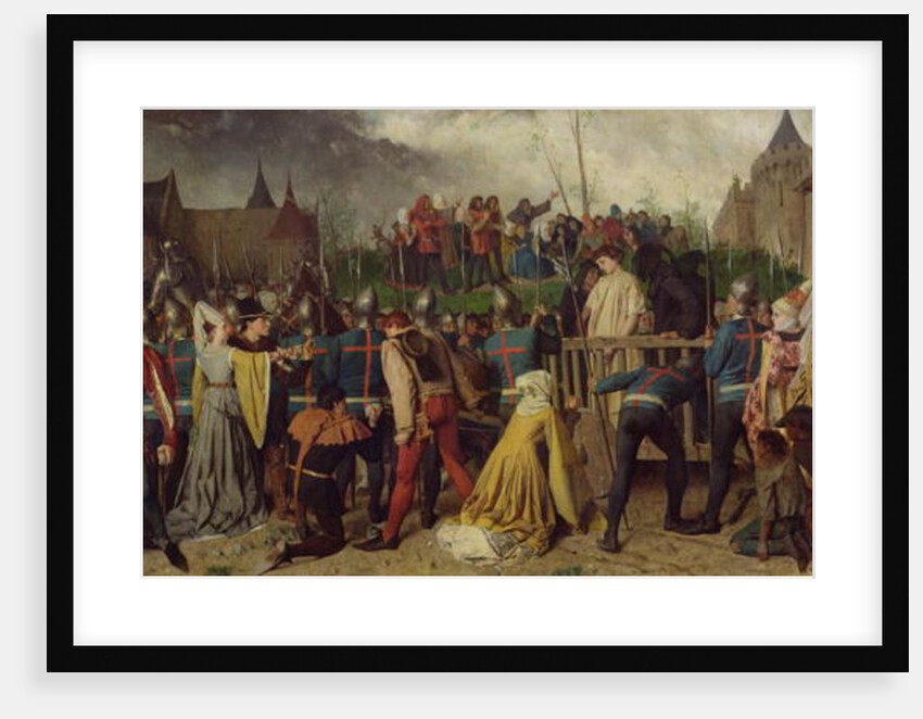 Joan of Arc Being Led to her Death, 1867 by Isidore Patrois