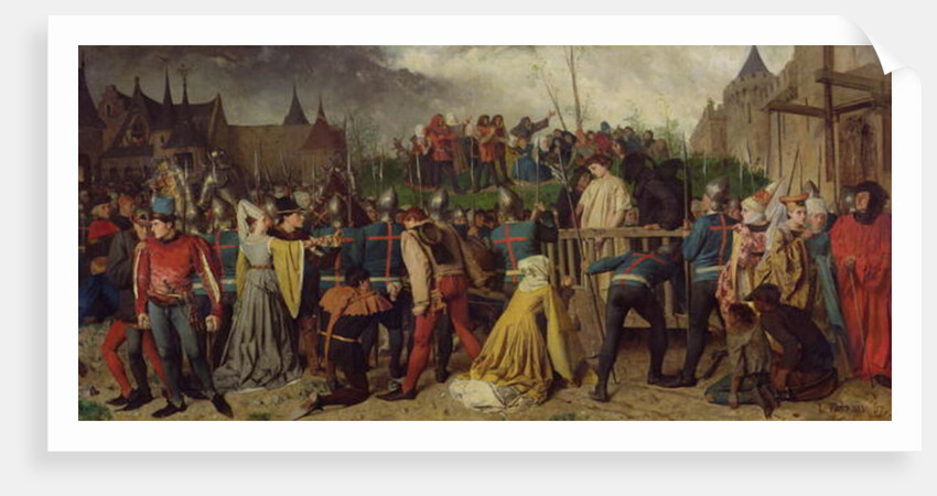 Joan of Arc Being Led to her Death, 1867 by Isidore Patrois