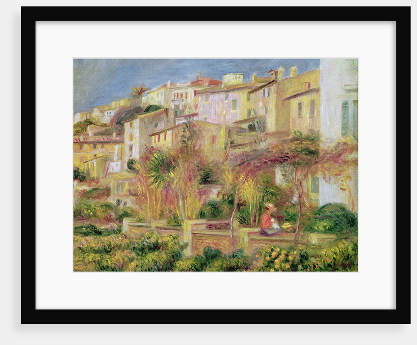 Terrace in Cagnes, 1905 by Pierre Auguste Renoir