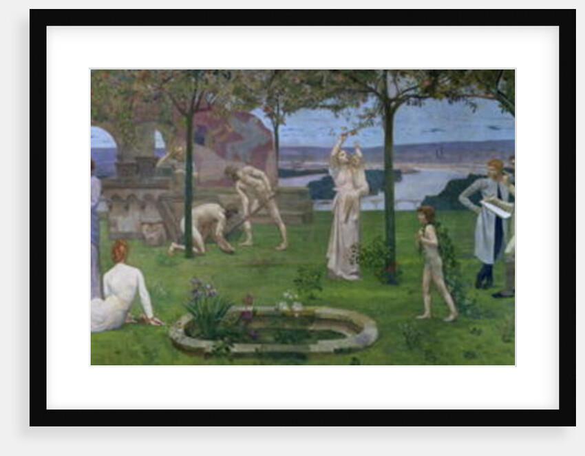Between Art and Nature, 1890 by Pierre Puvis de Chavannes