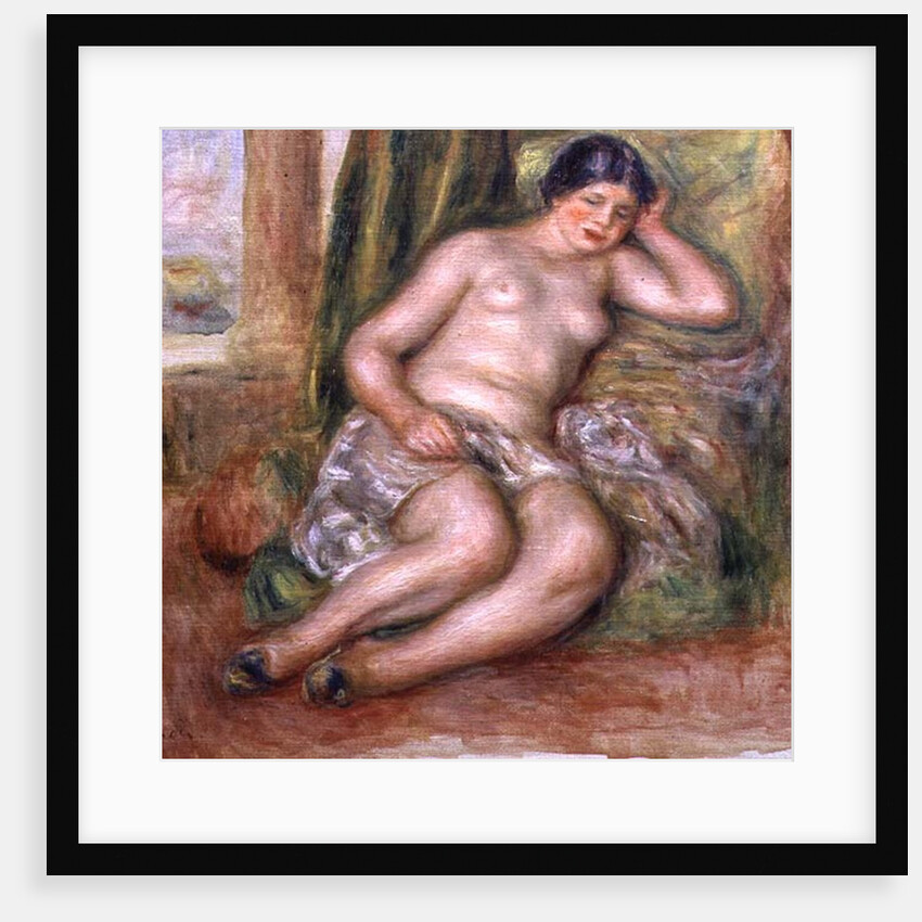 Sleeping Odalisque, or Odalisque in Turkish Slippers, c.1915-17 by Pierre Auguste Renoir
