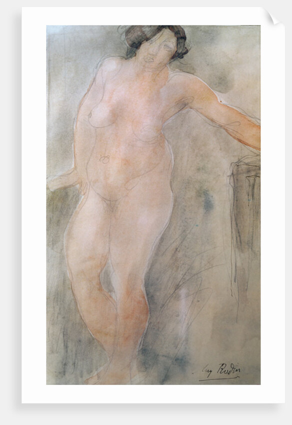 Study of a Female Nude by Auguste Rodin