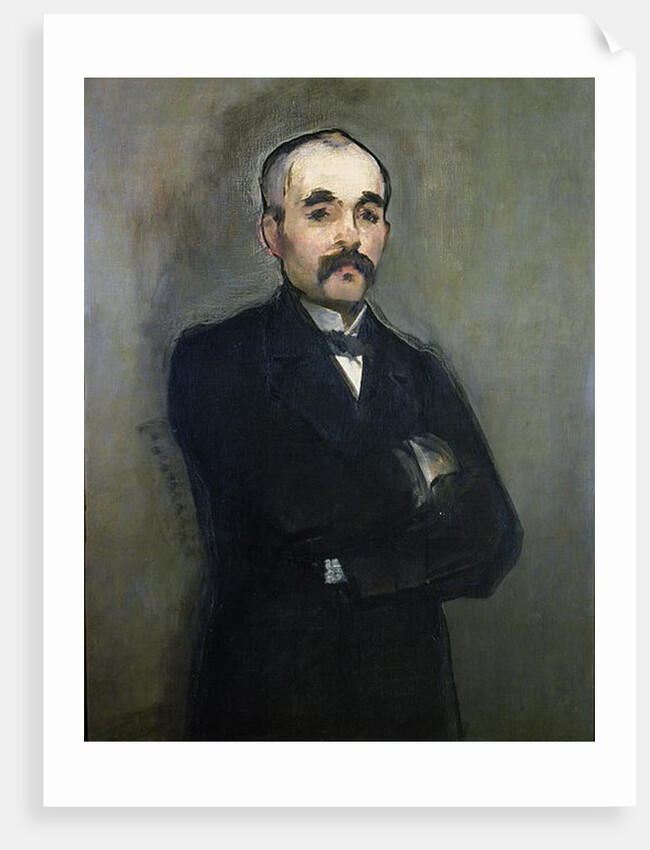 Portrait of Georges Clemenceau 1879 by Edouard Manet