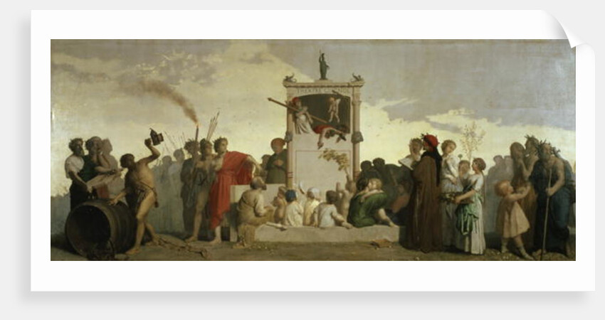 The Human Comedy, c.1852 by Jean Louis Hamon