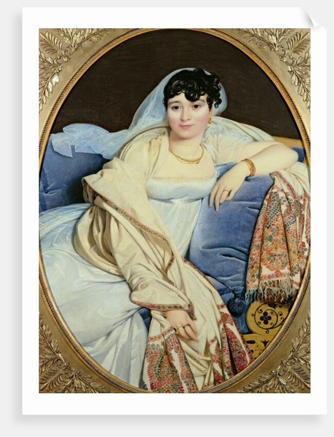 Portrait of Madame Riviere nee Marie Francoise Jacquette Bibiane Blot de Beauregard, 1805 by Jean Auguste Dominique Ingres