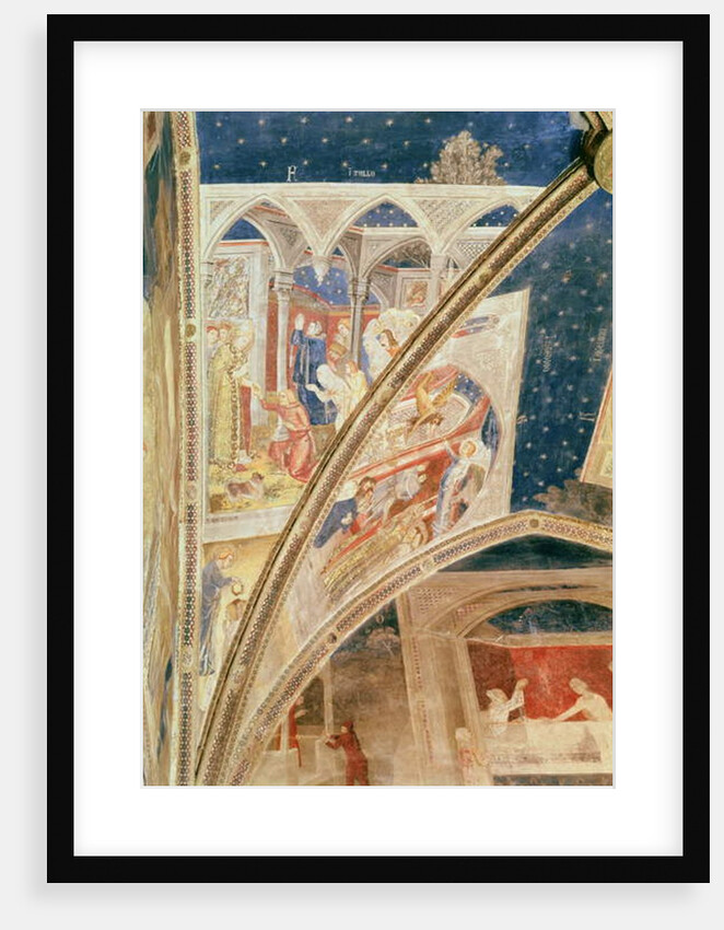 The resurrection of the the son of Nerva, lord of Tulle by Matteo di Giovanetto da Viterbo