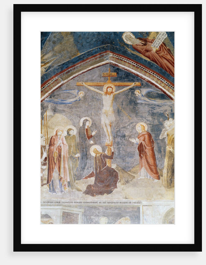 The Crucifixion by Matteo di Giovanetto da Viterbo
