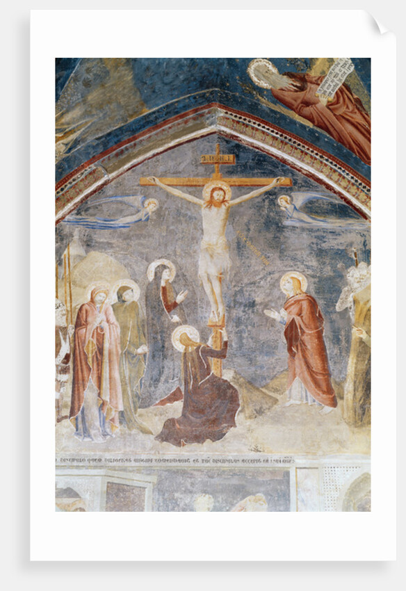 The Crucifixion by Matteo di Giovanetto da Viterbo