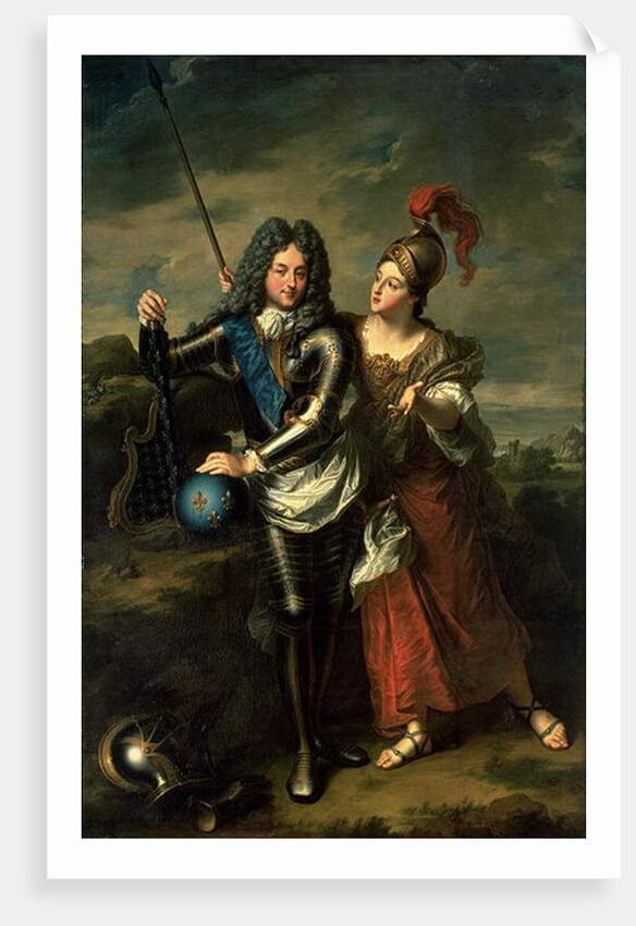 The Regent of France and Madame de Parabere as Minerva, c.1716 by Jean Baptiste Santerre