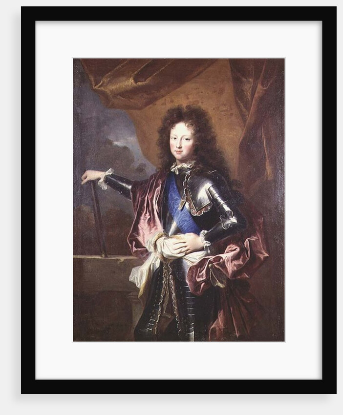 Portrait of Philippe II Duke of Chartres as a Boy by Hyacinthe Francois Rigaud