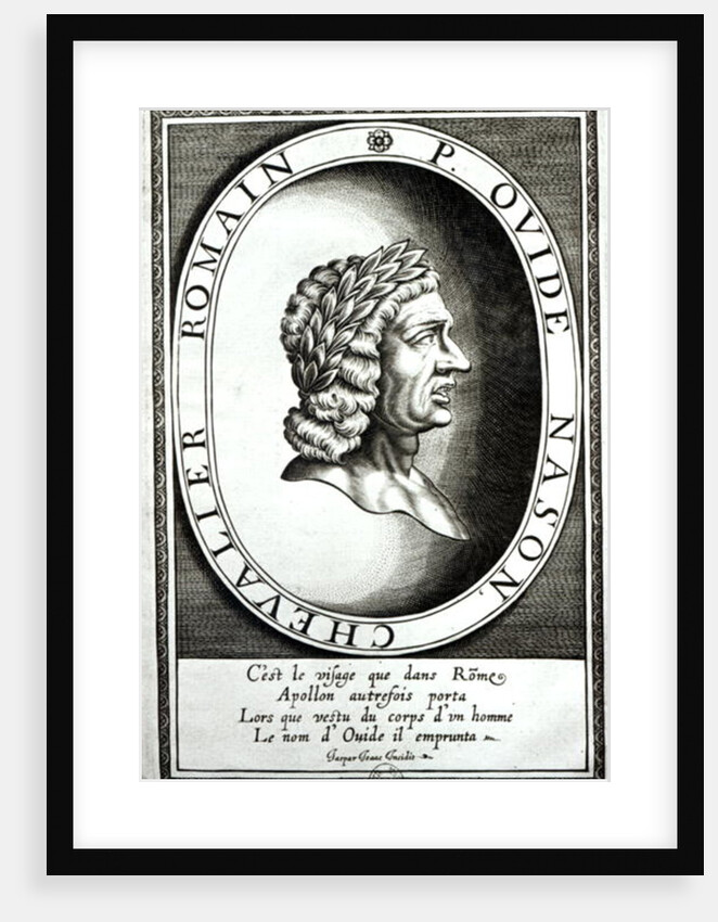 Portrait of Ovid by Jaspar de Isaac