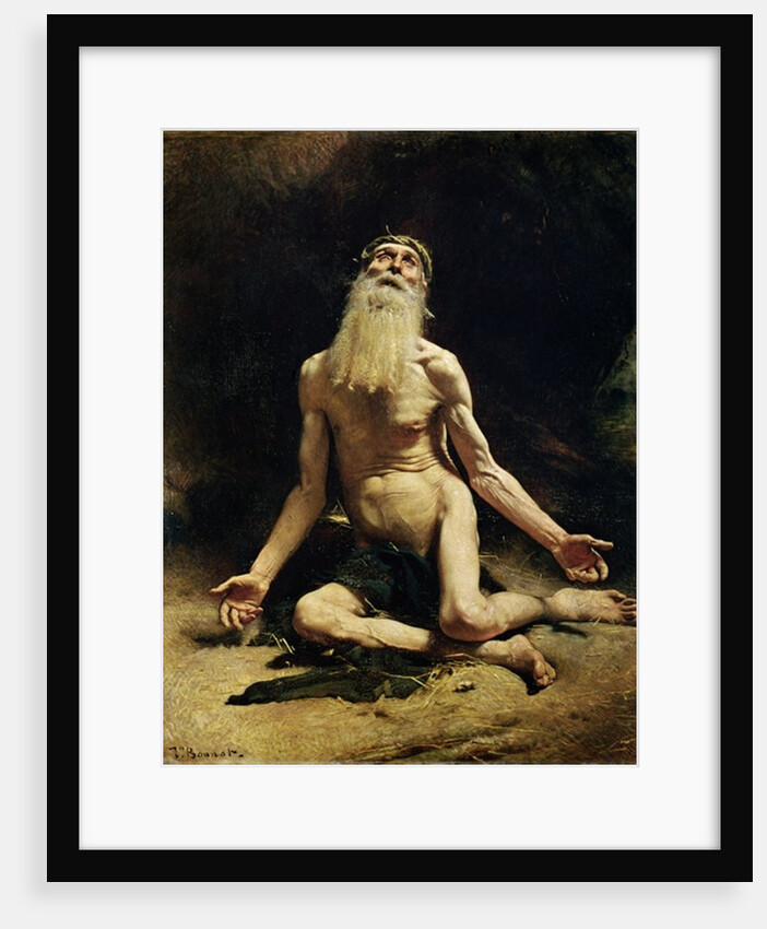 Job, 1880 by Leon Joseph Florentin Bonnat
