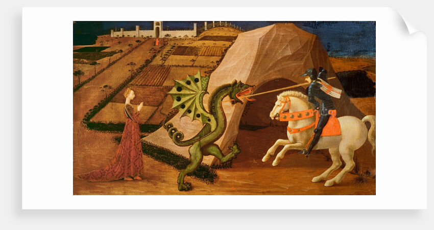 St. George and the Dragon, c.1439-40 by Paolo Uccello