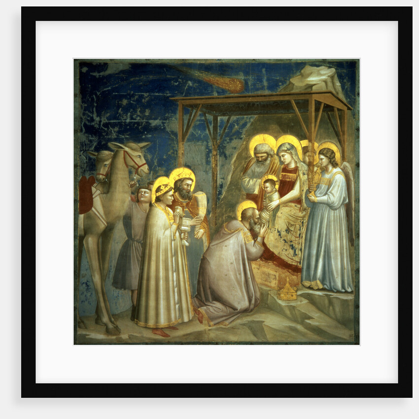 Adoration of the Magi in the Scrovegni Chapel, Padua, 1303-05 by Giotto