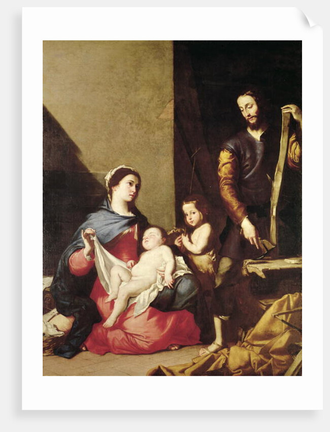 The Holy Family, 1639 by Jusepe de Ribera