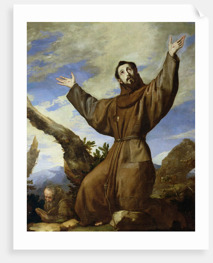 St. Francis of Assisi 1642 by Jusepe de Ribera
