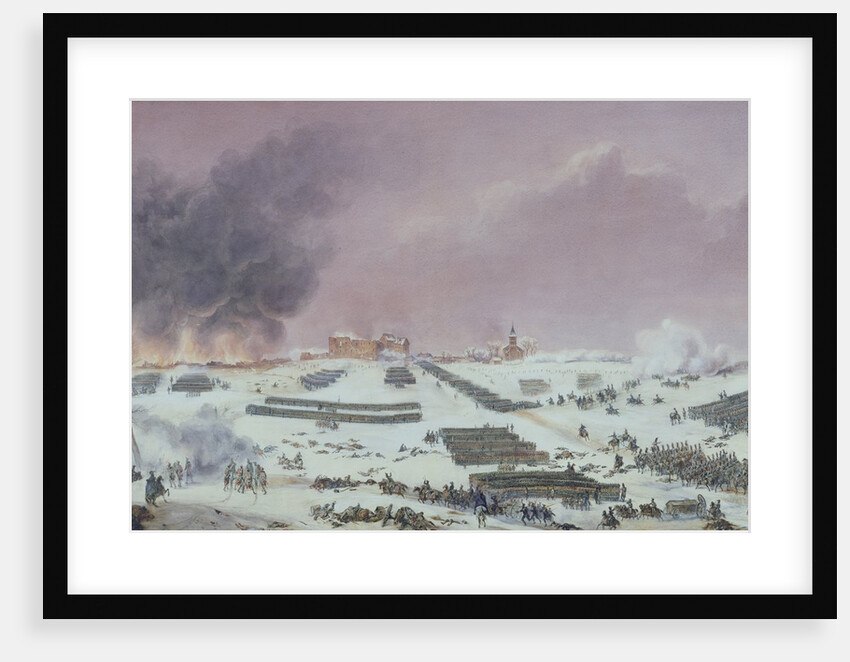Battle of Eylau, 1807 by French School