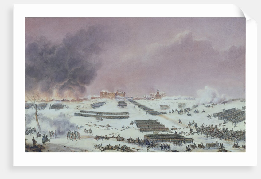 Battle of Eylau, 1807 by French School