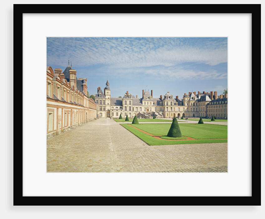White Horse Courtyard, Palace of Fontainebleau by Anonymous