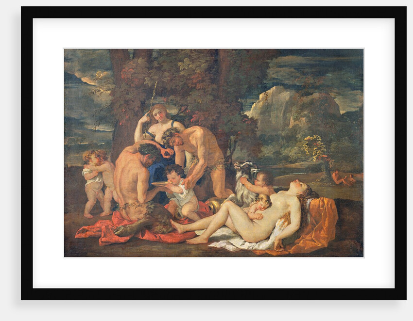 The Infancy of Bacchus, or The Little Bacchanal, c.1624-25 by Nicolas Poussin