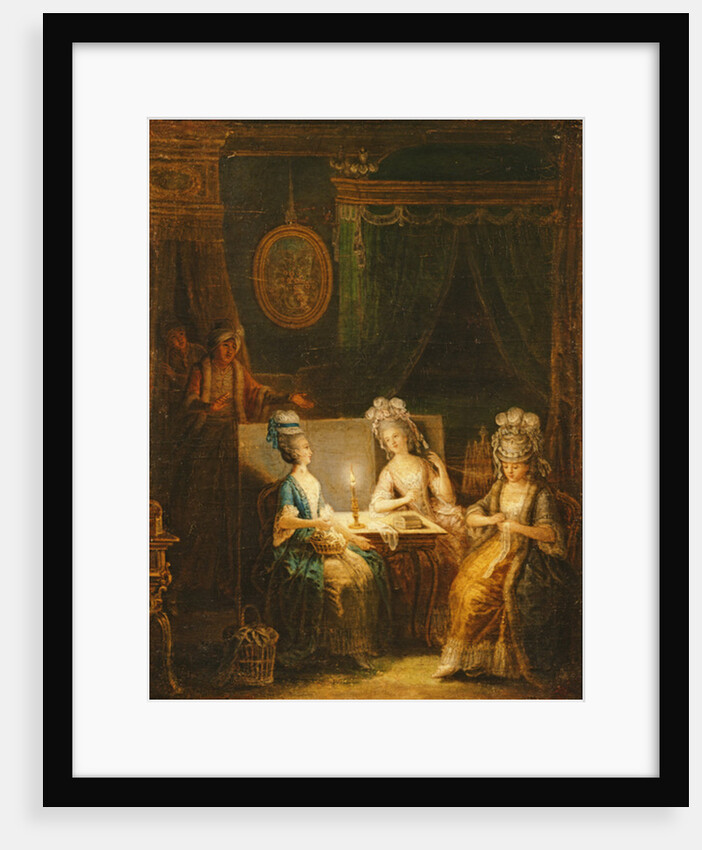 Zémire and Azor, Opera by Marmontel, 1788 by Antoine Francois Saint-Aubert
