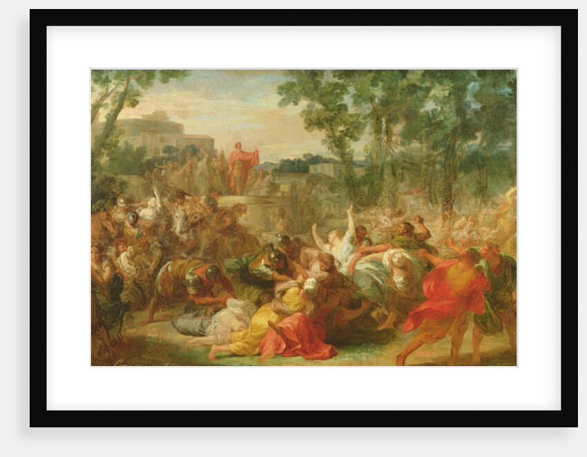 Study for Rape of the Sabines by Gabriel Francois Doyen