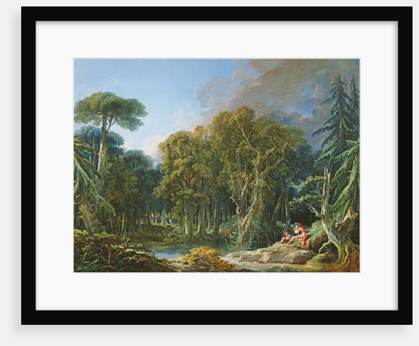 The Forest, 1740 by Francois Boucher