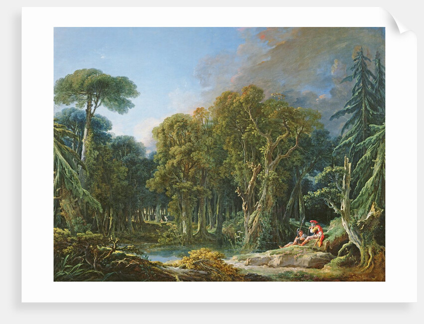 The Forest, 1740 by Francois Boucher