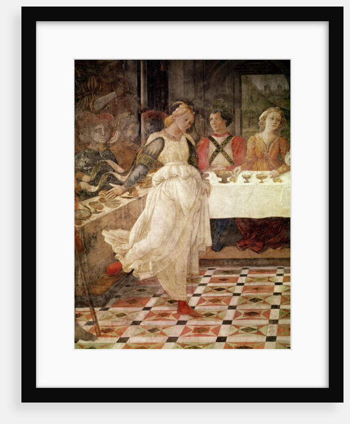 Salome dancing at the Feast of Herod by Fra Filippo Lippi