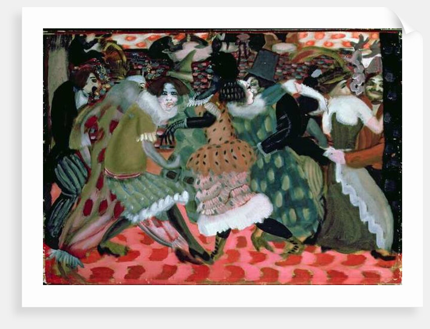 The Morte-Saison in Paris, 1913 by Boris Dmitrievich Grigoriev